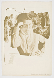 Robert Rauschenberg, Tanya Grossman, 1967, 57.6 x 39.4 cm. The Novak O'Doherty Collection. © Estate of Robert Rauschenberg. DACS, London/VAGA, New York, 2010. Photo Ellen Page Wilson Photography, New York