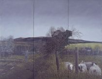 Martin Gale, Sonny’s Day (triptych), 1980, oil on canvas, 107 x 137 cm, Collection Irish Museum of Modern Art, Donation, Maire and Maurice Foley, 2000