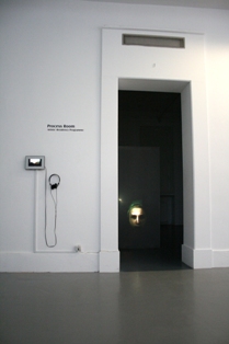 Sam Jury - Video projection into perspex form, 2010