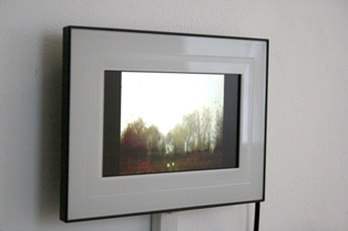 Sam Jury - Video Postcards - single channel, looped videos works on digital screen (20 x 30 cm), 2010