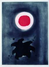 Adolph Gottlieb, Nightglow, 1971, Colour etching on paper, 22/65 (only 40 signed), 64.5 x 48 cm, Donation, Gordon Lambert Trust, Collection Irish Museum of Modern Art