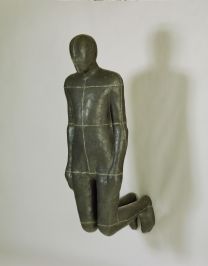 Antony Gormley, Sick, 1986-1989, Lead, fibreglass and plaster, 167.6 x 153.3 x 66 cm, Collection Irish Museum of Modern Art, rmccarthy@templebar.ieLoan, Weltkunst Foundation, 1994
