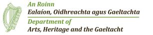 Department of Arts, Heritage and the Gaeltacht logo
