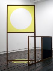 Giles Round. Everything is broken, 2006, perspex, mahogany, steel bolts and cross dowels, 170 x 130 x 70 cm approx, courtesy of the artist