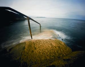 Tom Hunter, Bathing Places in Dublin,  Forty- foot, 2006, Process Room, IMMA