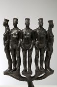 James McKenna, The Five Lamps, 1966 (Cast 1985), Bronze, Private Collection