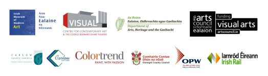 Logos for Patrick Scott exhibition