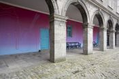 Michael Craig-Martin, Courtyard Installation, IMMA, 2006, Courtesy the artist, Photo © Denis Mortell