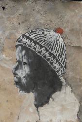 Miquel Barceló, Ogobara with a hat, 2005, Africa, Mixed media on paper, 75 x 51 cm, Private Collection