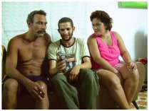 Vanessa O'Reilly, Solaris: discussion (Felix, Humberto, Maria) Havana, Cuba, C-type print, Havana Biennale 2003