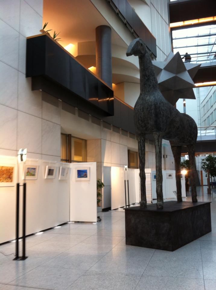 Pictiúr at the European Parliament, Brussels