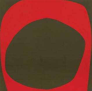 Patrick Scott, Small Rosc Symbol, 1967, cover image for the first Rosc in 1967