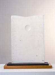 2)Gerda Frömel, Moon and Hill, 1971, Alabaster, Collection Irish Museum of Modern Art.