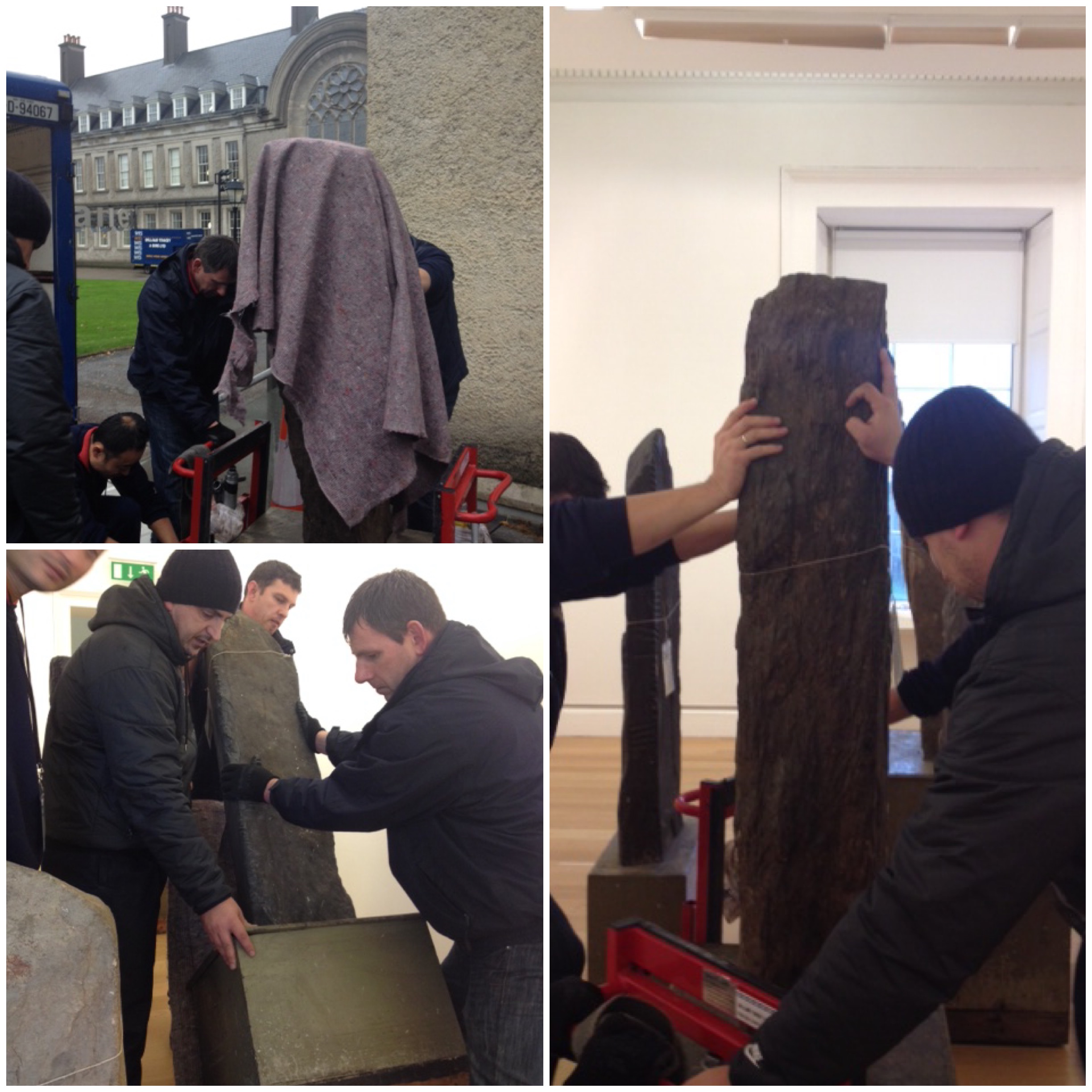 Moving the Ogham Stones 