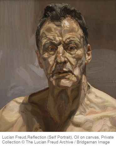 Reflection (Self Portrait), 1985 (oil on canvas)