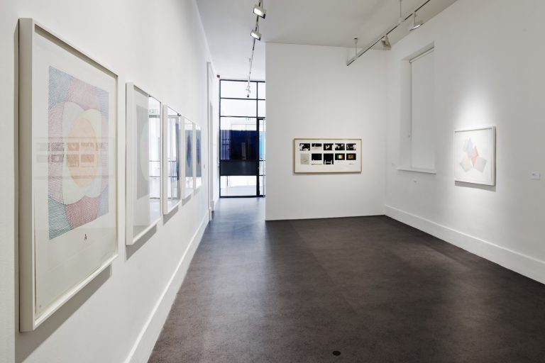 Gallery thumbnail. IMMA Collection Brian O’Doherty Language and Space, 26 April – 16 September 2018, IMMA. Photography Ros Kavanagh
