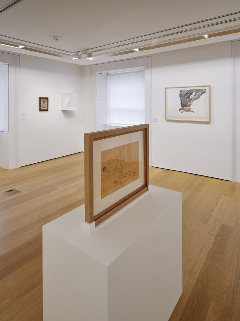 Installation View of IMMA Collection: Freud Project, Gaze, IMMA, Dublin, 2018. Photo: Ros Kavanagh