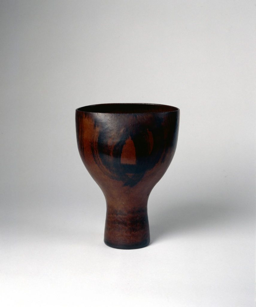 Artwork: Bowl, Ceramic Ovoid Body