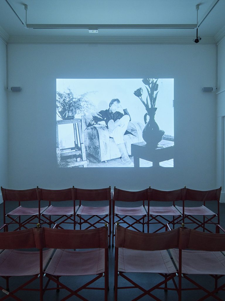Installation view of the exhibition Derek Jarman, PROTEST!, IMMA, Dublin. 15 November - 23 February 2020. Photo by Ros Kavanagh