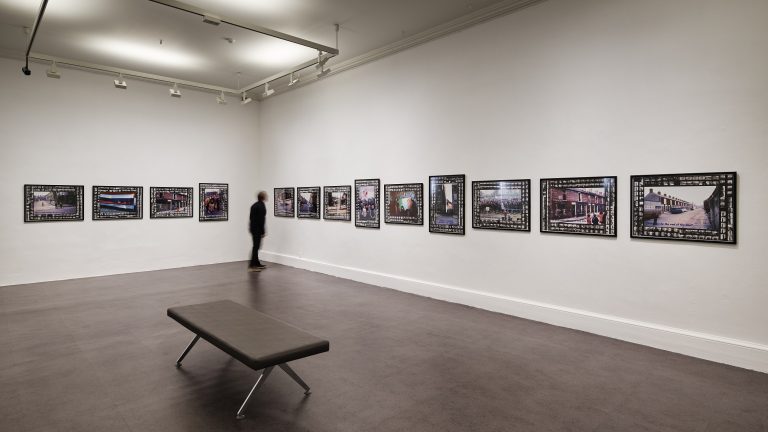Installation view of ‘IMMA Collection: Les Levine, Resurrection, 15 February – 06 May 2019, IMMA, Dublin. Photo by Ros Kavanagh