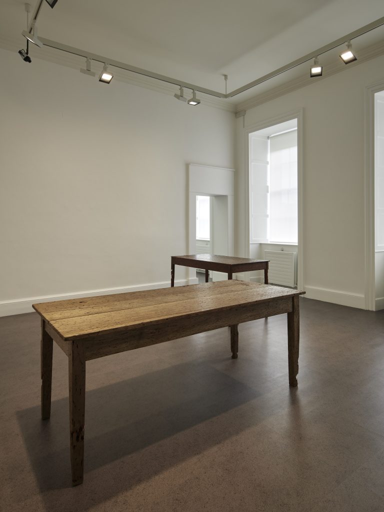 Installation view of Doris Salcedo, 'Acts of Mourning'. 26 April 2019 - 21 July 2019. IMMA, Dublin. Photo: Ros Kavanagh