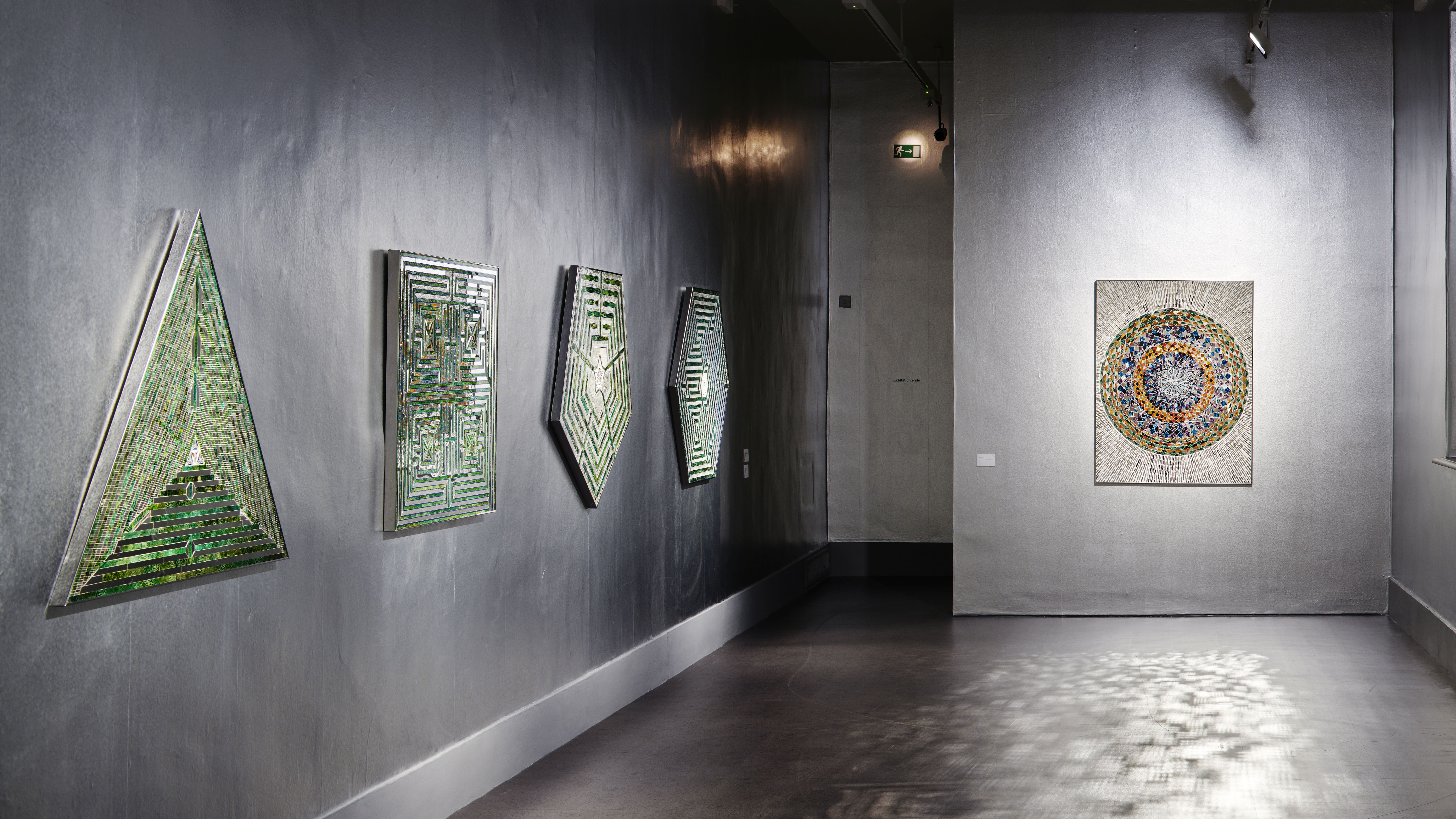 Installation view of 'Sunset, Sunrise' by Monir Shahroudy Farmanfarmaian. IMMA. Dublin. 10 August - 25 November 2018. Photo: Ros Kavanagh