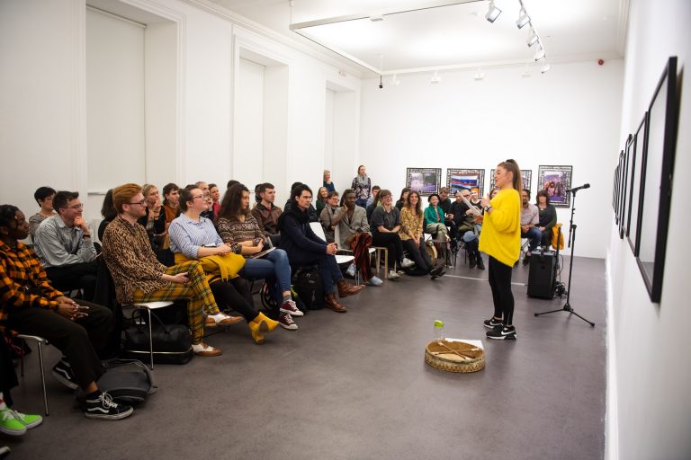 Gallery thumbnail. IMMA After. Spoken Realities. 27 February 2019, IMMA, Dublin. Photos: by Ruth Medjber