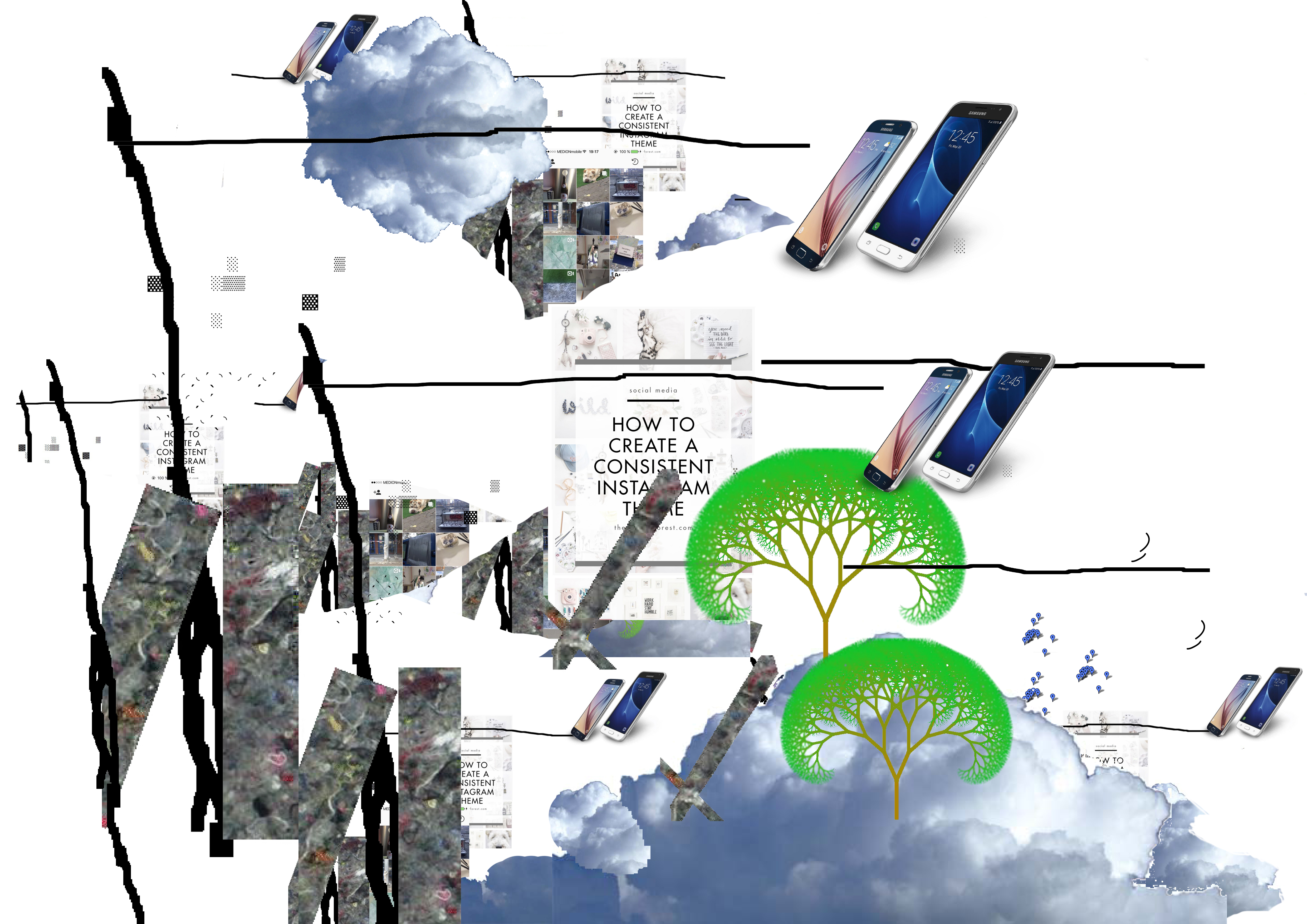 Interact with an Online artwork, commissioned by IMMA, Eilis Mcdonald, In my dream I called myself, 2019. https://eilismcdonald.com/imma-dream/