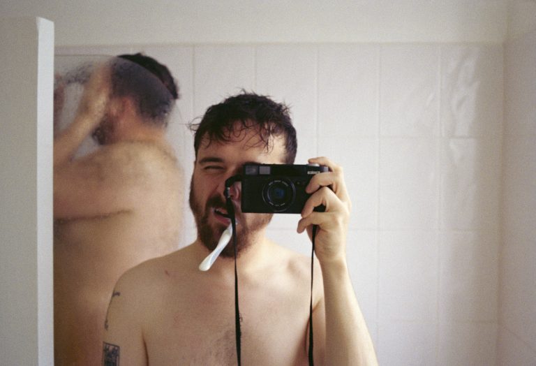 Gallery thumbnail. Brian Teeling, South-End, Shower Time (2018), 75 x 50cm, Archival Print. Courtesy of the artist.