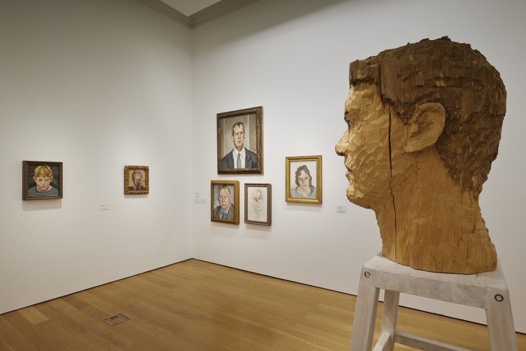 Installation view, IMMA Collection: Freud Project, Gaze. 4 October 2018 - 19 May 2019. Photo: Ros Kavanagh