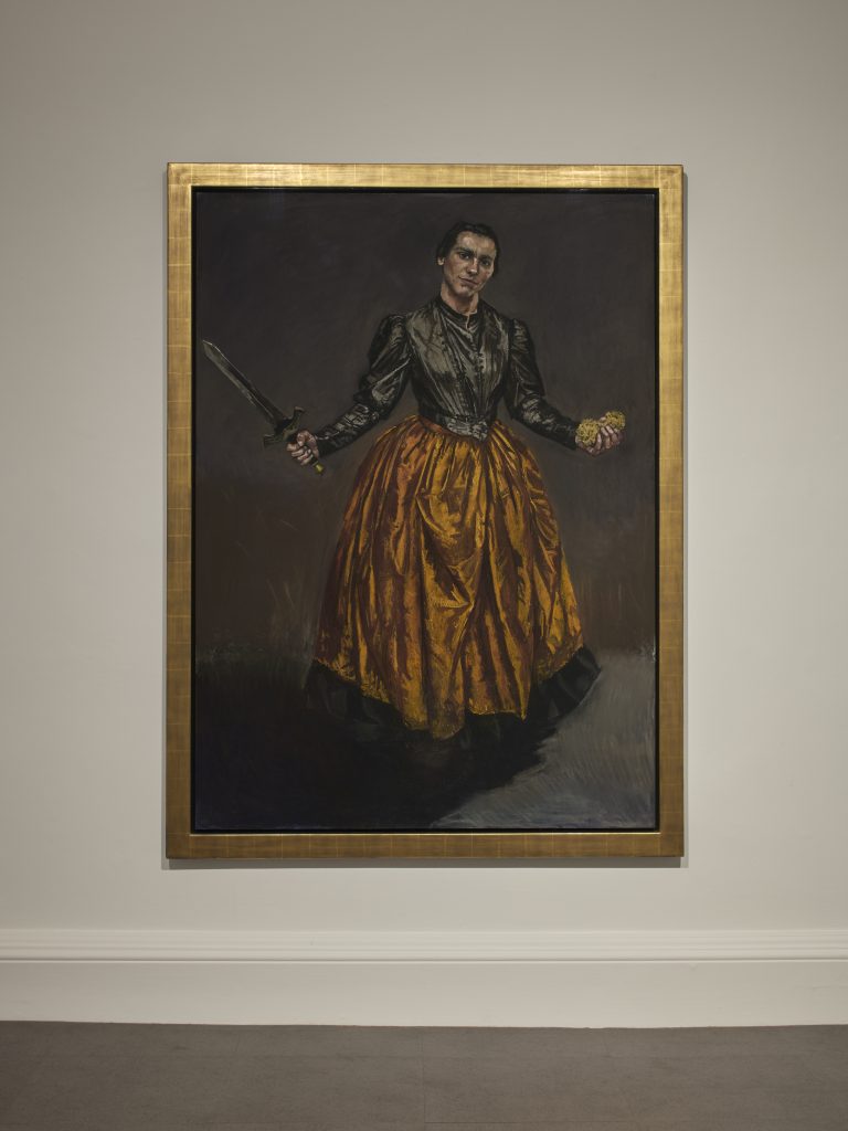 Installation view Paula Rego, Obedience and Defiance, IMMA, Dublin. Photo Ros Kavanagh.