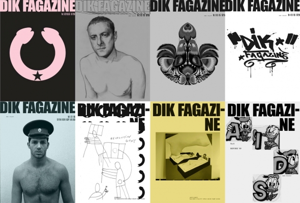 DIK, collage of cover images