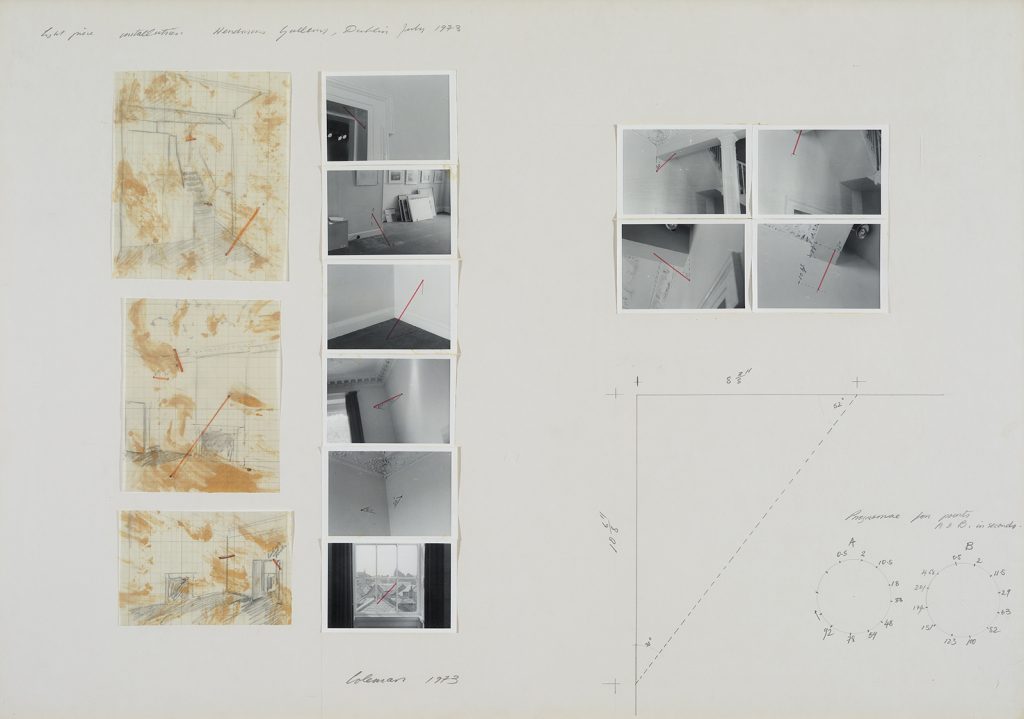 Artwork: Documentation for an artwork, Light Piece – Proposal for an installation, Hendricks Gallery