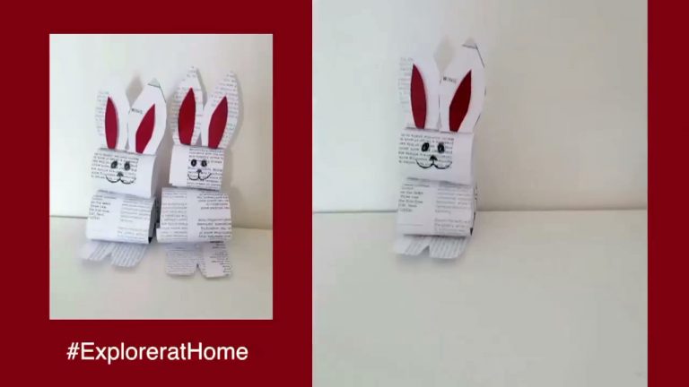 Gallery thumbnail. #ExploreratHome. Easter Rabbit