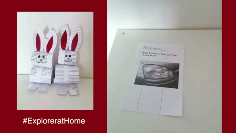 Gallery thumbnail. #ExploreratHome. Easter Rabbit