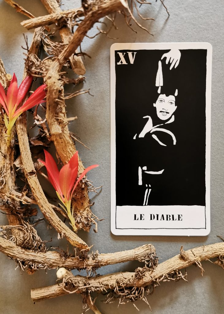 The Devil. Ulla von Brandenburg, Tarot Set, 2008