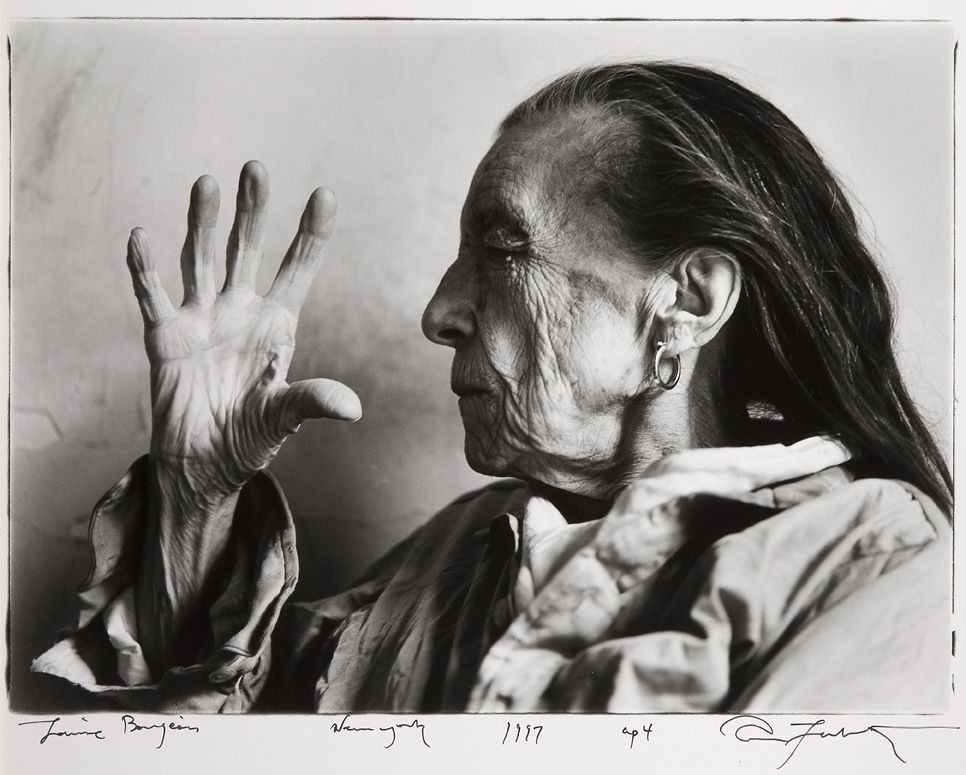 Annie Leibovitz, Louise Bourgeois, New York, 1997