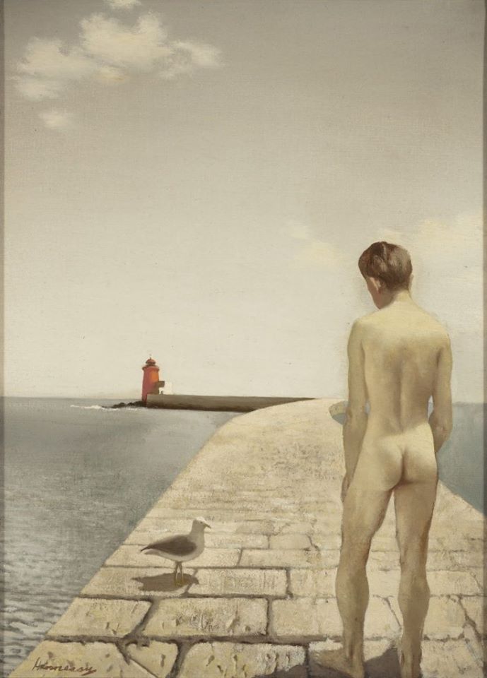 Patrick Hennessy, Boy and Seagull, 1949