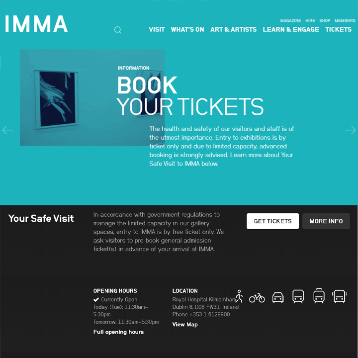 IMMA Website