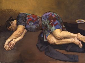 Paula Rego, Sleeper, 1994, Pastel on canvas 120 x 160 cm