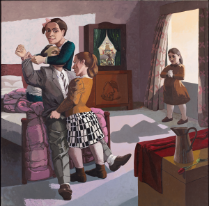Paula Rego, The Family, 1988 Acrylic on Paper 213.4 x 213.4 cm © Paula Rego