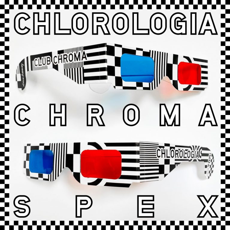 Gallery thumbnail. Chlorologia 3-D Chroma Spex, available from the IMMA Shop