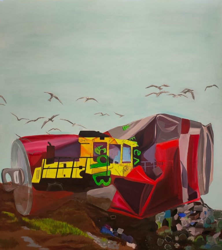 Gallery thumbnail. Damage, 2022, Created by a young person participating in Gaisce – The President’s Award at Oberstown Children Detention Campus