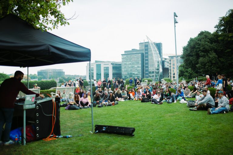 Gallery thumbnail. Emerging Patterns presented by Homebeat, IMMA Outdoors 2021, Photo: Molly Keane