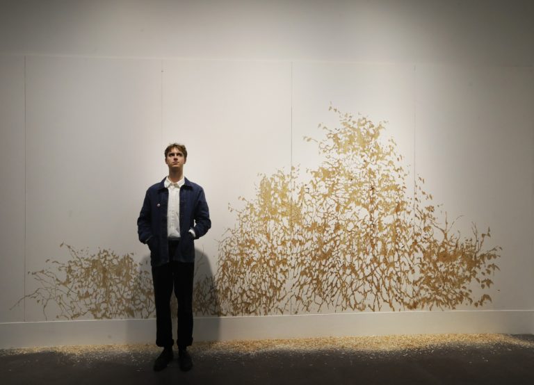 Gallery thumbnail. Oisín Tozer, Nascent Network, 2023, as part of the exhibition RDS Visual Art Awards 2023 at IMMA. Photography Leon Farrell, Photocall Ireland. Image courtesy RDS and the artist