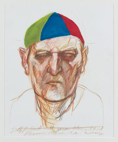 Self Portrait with Blue, Red and Green