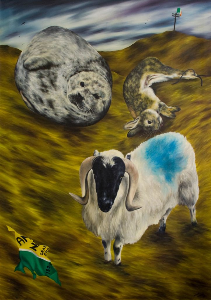 Artwork: The Sheep that are Dyed Blue Belong to Hammy Sloan,