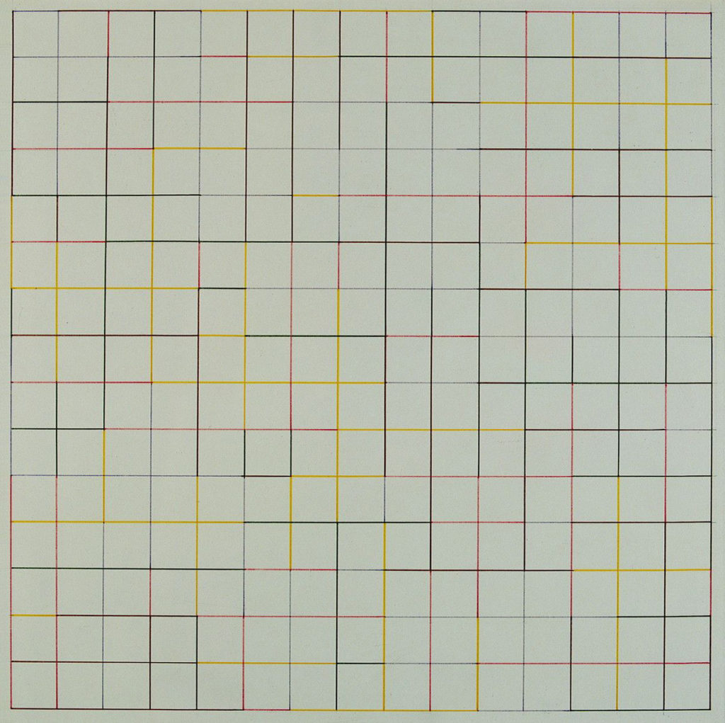 Artwork: Vowel Grid (Ogham Series)