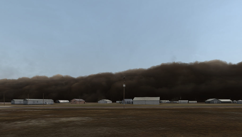 Artwork: Dust Storm (Manter, Kansas)