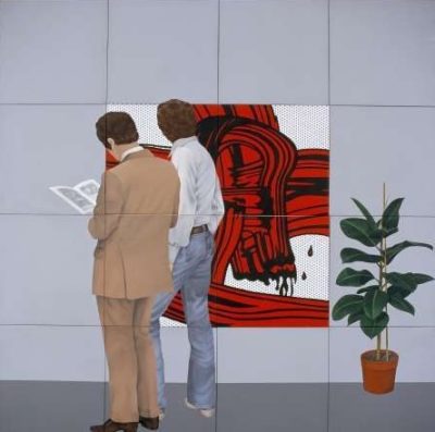 Two Men and a Lichtenstein